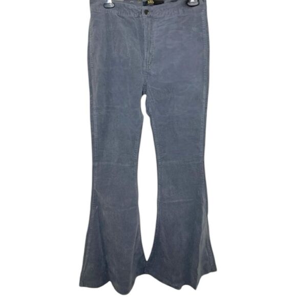 Gray Corduroy Flare Jeans | Stretch Boutique Fit | Plus Size | NEW | 18 - Picture 4 of 8